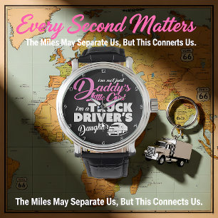 Montre Fière Fille de Conducteur de Camion