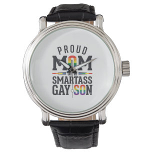 Montre Fière maman d'un fils gay insolent Vintage T-shirt
