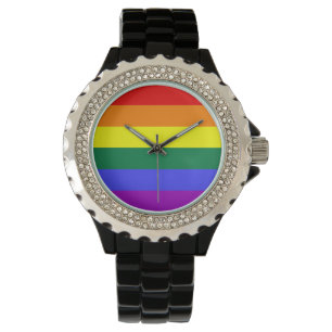 Montre Fierté arc-en-ciel