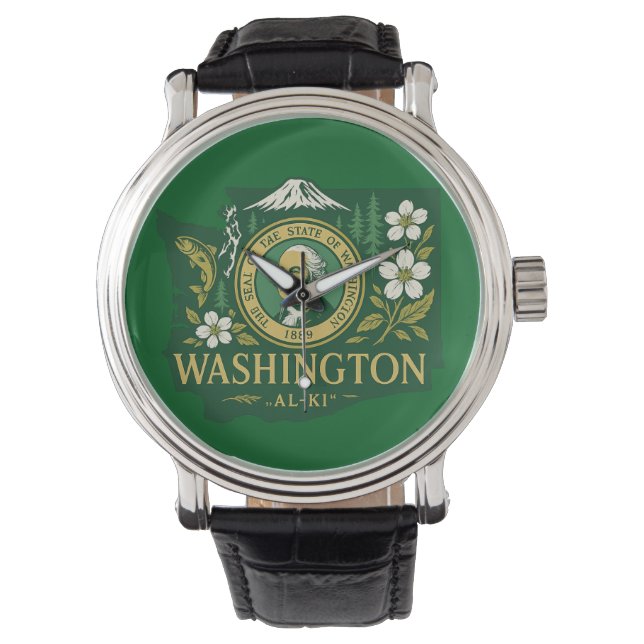Montre fierté de l'État de Washington (devant)