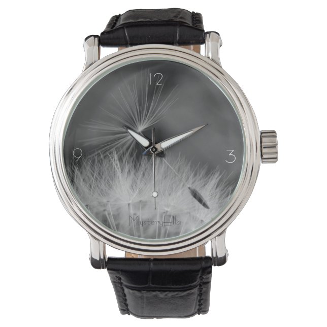 Montre "filigranes parapluies" par mysteryella (devant)