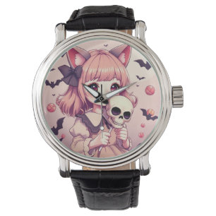 Montre Fille d'Halloween irrésistible Magie Horreur Kaw