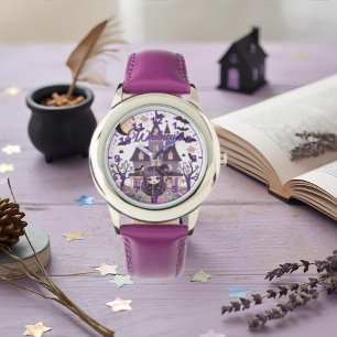 Montre Fille effrayante Violet