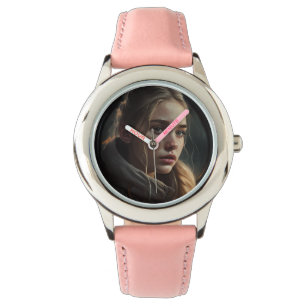 Montre Fille en cercle