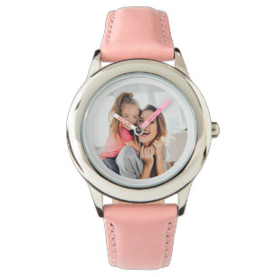 Montre Fille mère personnalisée correspondant cadeau uniq