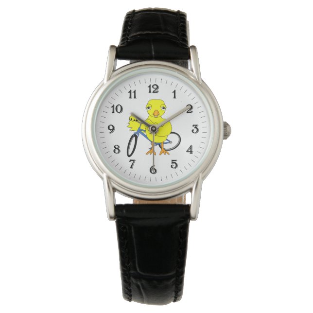 Montre Fille Motarde (devant)