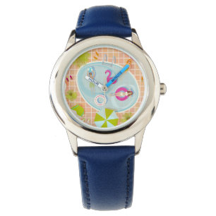 Montre Filles en bikini et garçons jouant à un jeu de pis