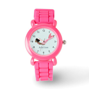Montre Filles Magique Mer mignonne Afro Mermaid Enfants
