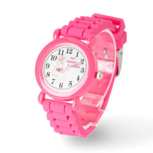 Montre Filles pas de Prob-Llama rose