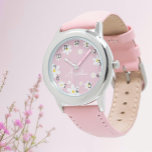 Montre Filles personnalisées Nom Rose Daisy Regarder enfa<br><div class="desc">Gardez une trace du temps avec notre Custom Girls's Name Pink Daisy Kids Watch! Dotée d'un joli design de marguerite rose,  cette montre peut être personnalisée avec son nom. Parfait pour l'aider à rester à l'heure dans le style.</div>