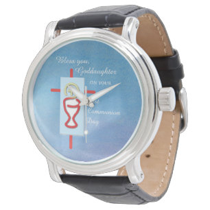 Montre Filleule, Première Communion, Turquoise