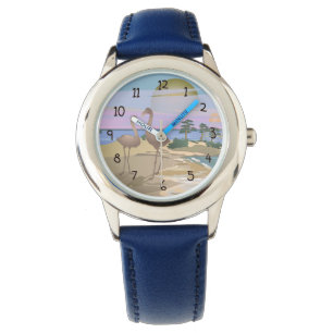 Montre Flamants roses
