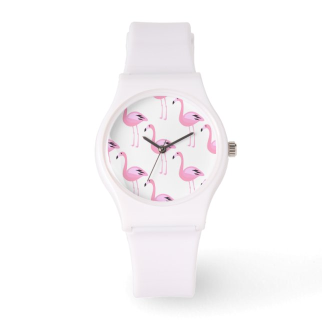 Montre Flamants roses roses 2 (Recto)