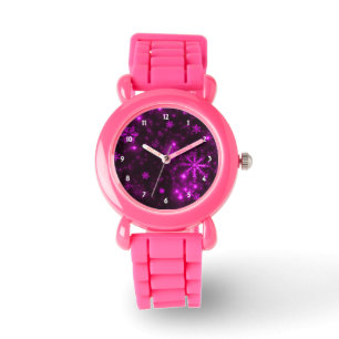 Montre Flèche de neige blanche avec surveillance Arrière