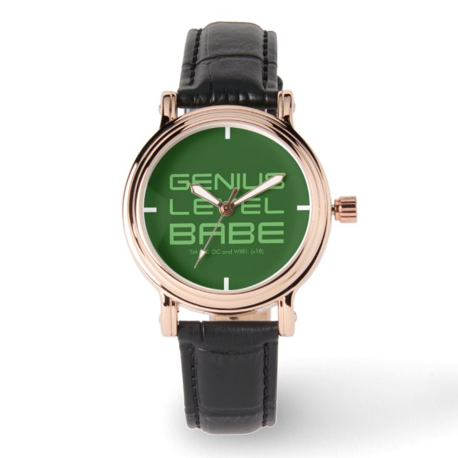 Montre Flèche | Genius Level Babe (Recto)