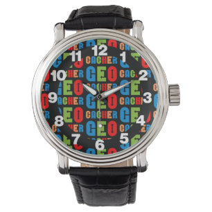 Montre Flèches de géocacher colorées