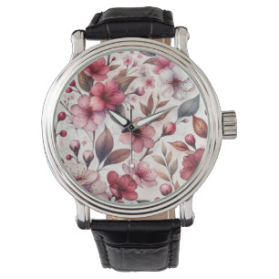 Montre Fleur de cerise