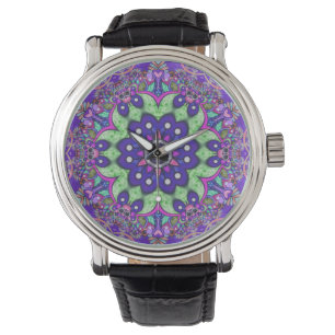 Montre Fleur Mandala