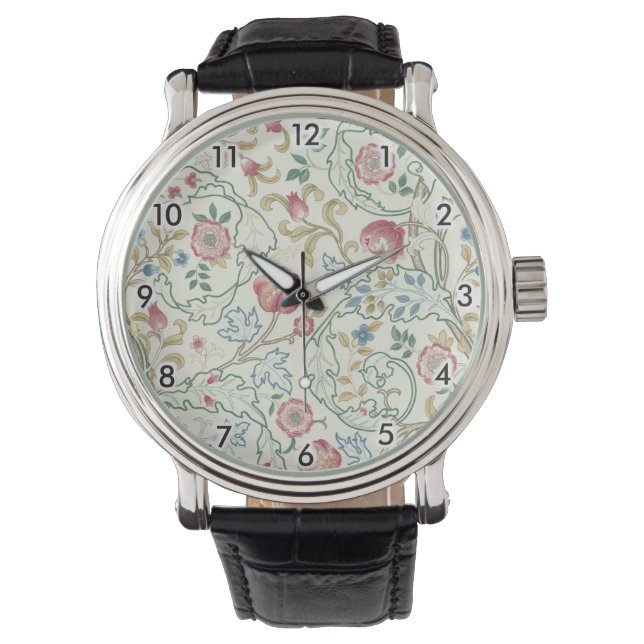 Montre Fleur, Motif Floral, William Morris (devant)