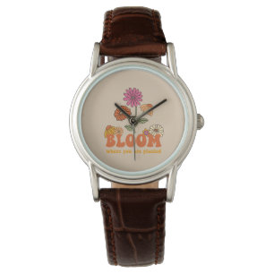 Montre Fleur Où vous êtes planté