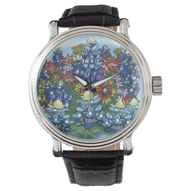 Montre Fleur sauvage (devant)
