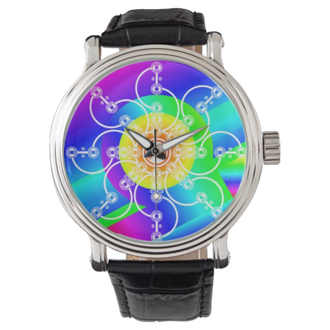 Montre Fleur Soleil (devant)
