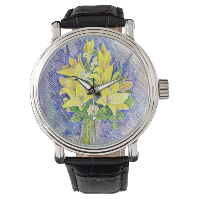 Montre Fleurs (devant)