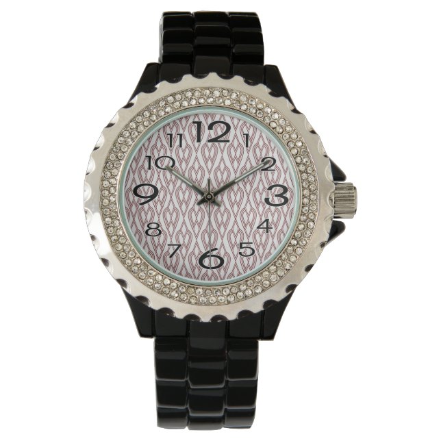 Montre Fleurs Art Déco (devant)