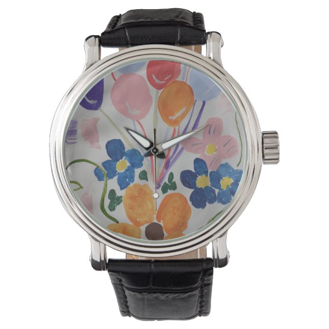 Montre Fleurs & Ballons (devant)
