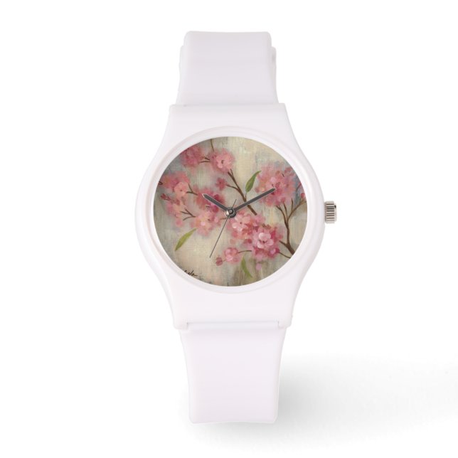 Montre Fleurs de cerisiers et succursale (Recto)