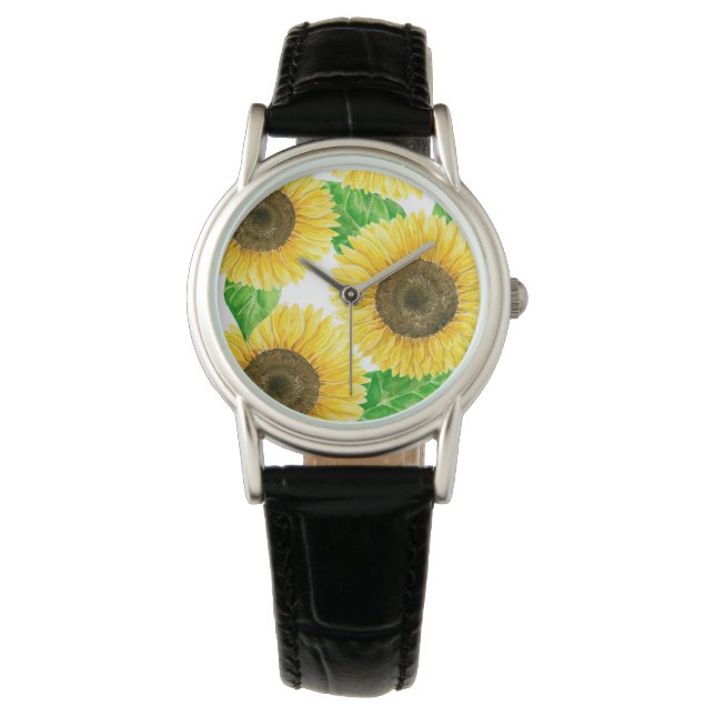 Montre Fleurs de soleil (devant)
