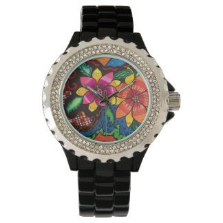 Montre Fleurs d'été