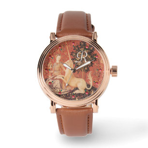 Montre Fleurs d'Imaginaires, Animaux Monogrammes