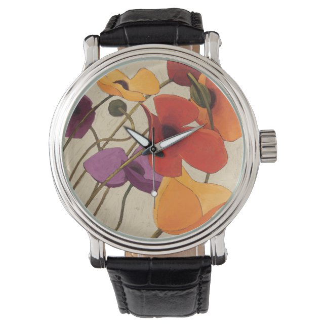 Montre Fleurs et tiges de printemps (devant)