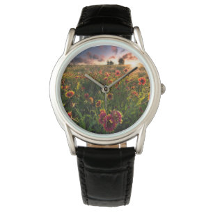 Montre Fleurs Fleur sauvage indien Texas