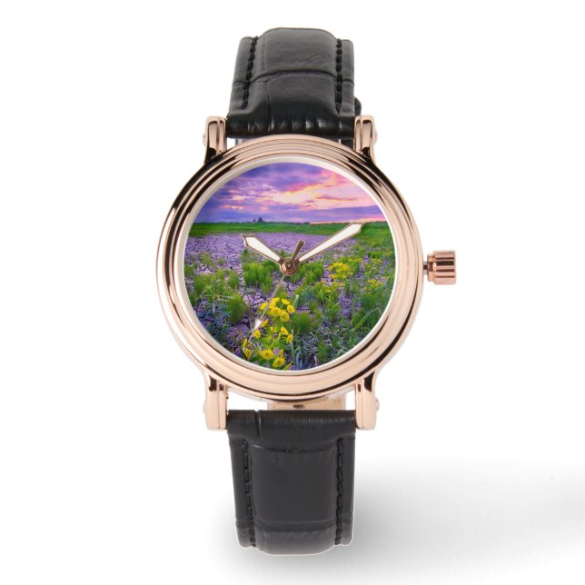Montre Fleurs | North Dakota Red River Valley (Recto)