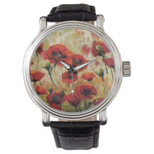 Montre Fleurs printanières dans un jardin