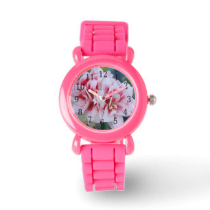 Montre Fleurs Roses