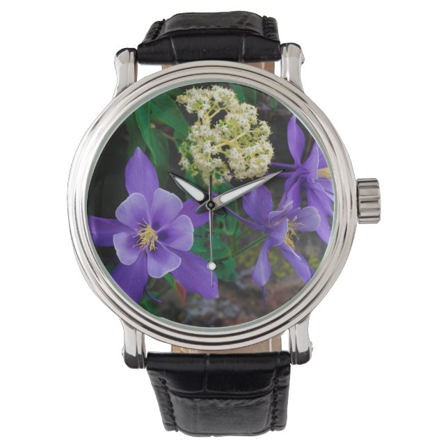 Montre Fleurs sauvages de colonnes mutantes (devant)