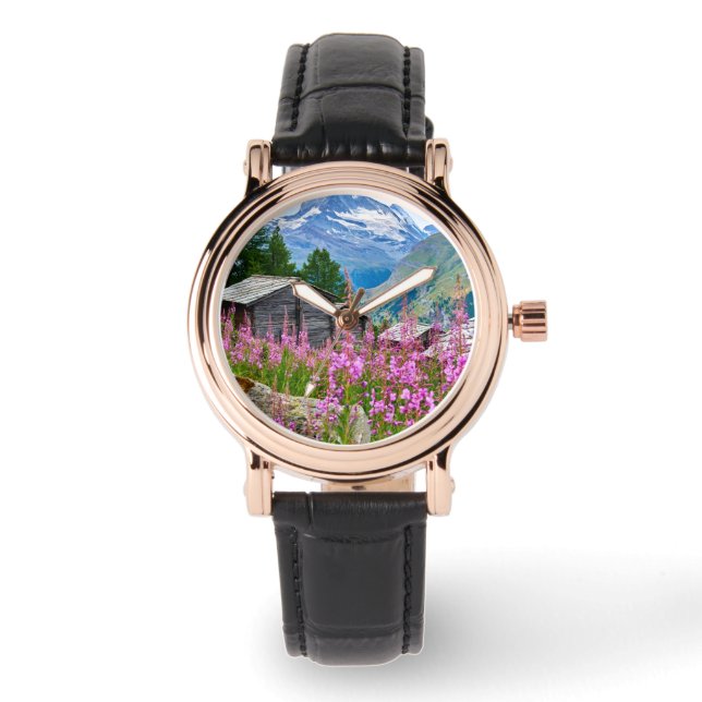 Montre Fleurs | Summer Matterhorn Suisse (Recto)