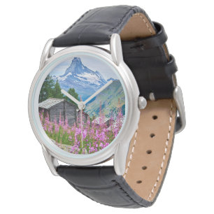 Montre Fleurs   Summer Matterhorn Suisse