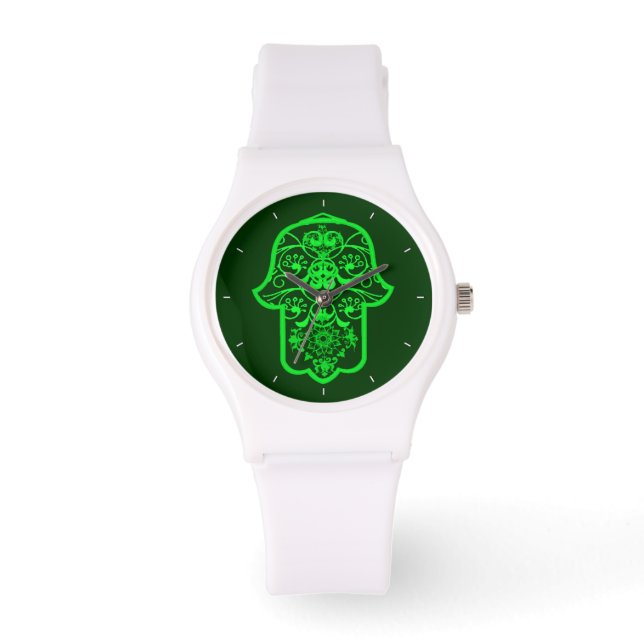 Montre Floral Hamsa (Recto)