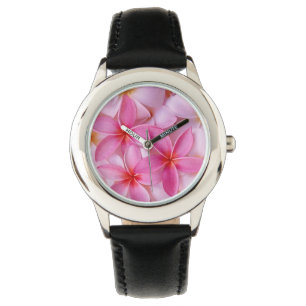 Montre Floral rose doux