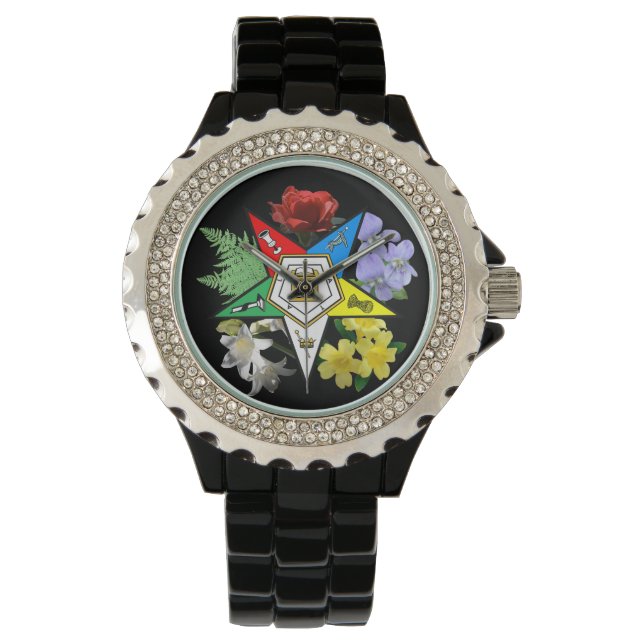 Montre Florale Etoile Orientale (devant)