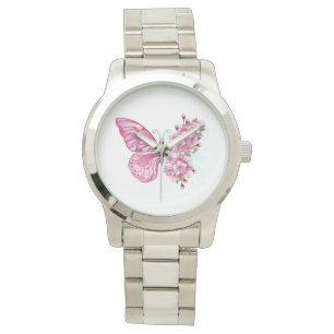 Montre Flower Butterfly