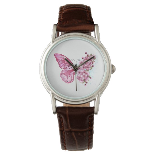 Montre Flower Butterfly (devant)