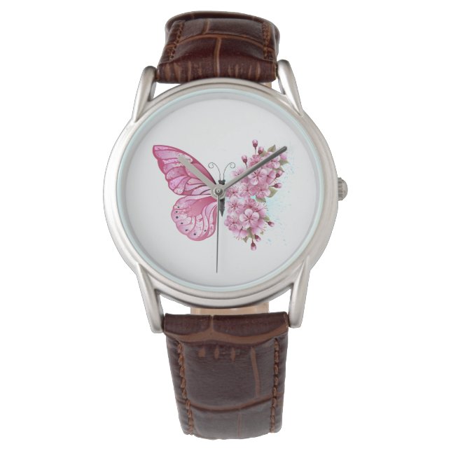 Montre Flower Butterfly (devant)