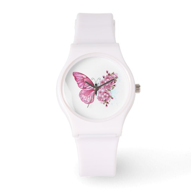 Montre Flower Butterfly (Recto)