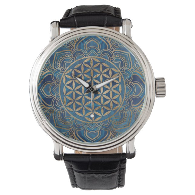 Montre Flower of Life in Lotus (devant)