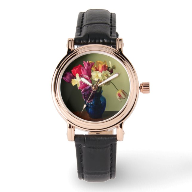 Montre Flowers | Spring Flower Bouquet (Recto)